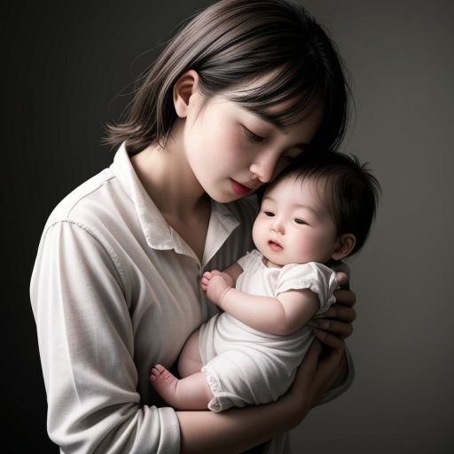 Bế em bé trong vòng tay