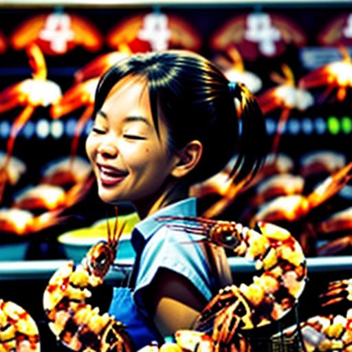 Người phụ nữ mơ thấy mua tôm