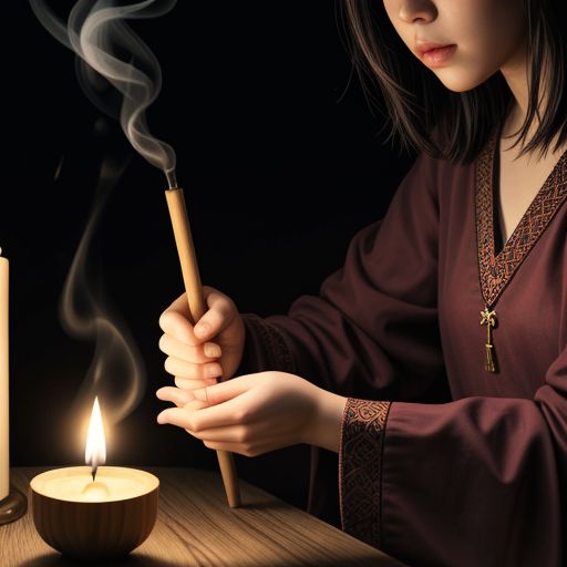 Thắp hương cầu nguyện